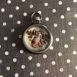 Dancing Bear Grateful Dead Shadowbox Pendant oOaK